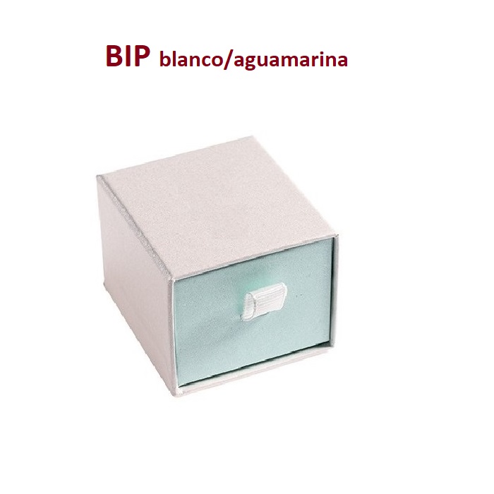 Caja BIP sortija-pendientes 55x50x42 mm.